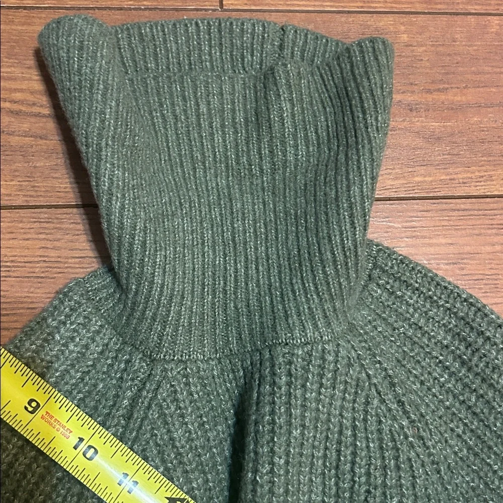 Happily Grey Green Turtleneck Sweater